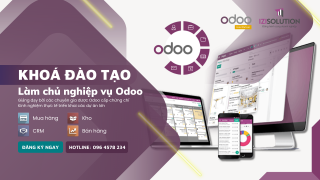 KHÓA ĐÀO TẠO Odoo  - LÀM CHỦ NGHIỆP VỤ Odoo CHỈ SAU 1 THÁNG