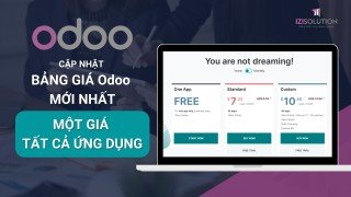 Cập nhật Bảng giá Odoo mới nhất - Một giá, tất cả ứng dụng