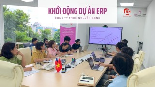Khởi động dự án ERP Công ty TNHH Nguyễn Hồng: Cách mạng hóa hệ thống sản xuất và phân phối
