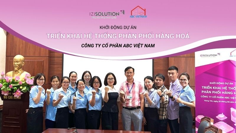 Khởi động dự án Triển khai hệ thống phân phối hàng hoá ABC Việt Nam