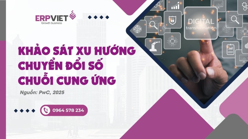 PwC công bố khảo sát xu hướng chuyển đổi số trong chuỗi cung ứng 2025