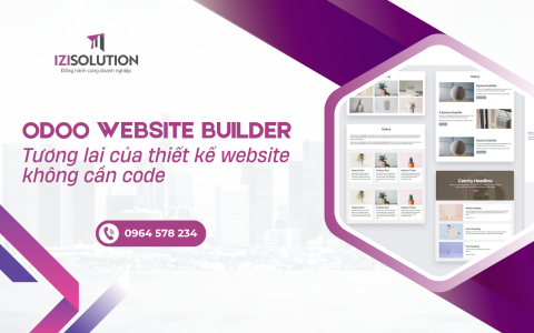 Odoo Website Builder: Tương lai của thiết kế website không cần code