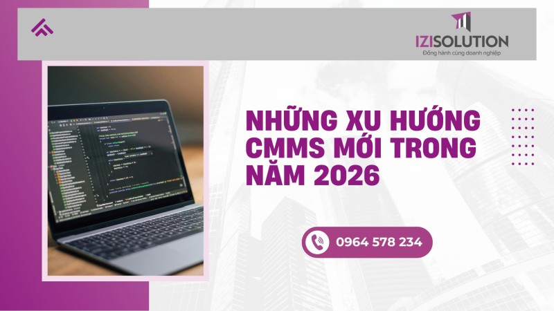CMMS 2026: Những xu hướng hàng đầu định hình tương lai quản lý bảo trì