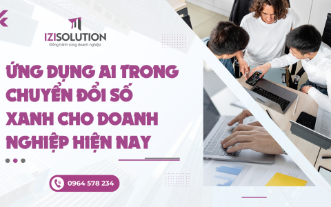 Ứng dụng AI trong chuyển đổi số xanh cho doanh nghiệp hiện nay