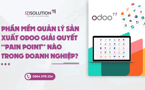 Phần mềm quản lý sản xuất Odoo giải quyết “pain point” nào trong doanh nghiệp?