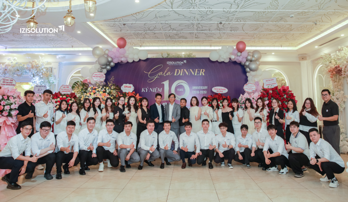 Gala Dinner: IZISolution - 10 Năm chuyển mình, Vươn tầm kỷ nguyên số (2016-2026)