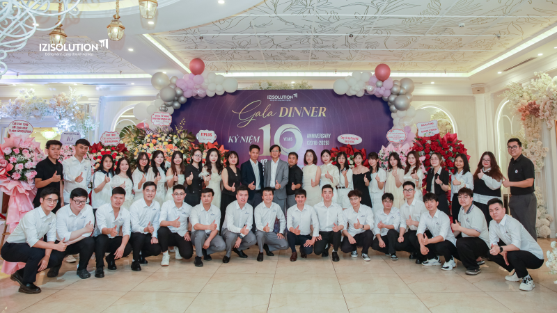 Gala Dinner: IZISolution - 10 Năm chuyển mình, Vươn tầm kỷ nguyên số (2016-2026)
