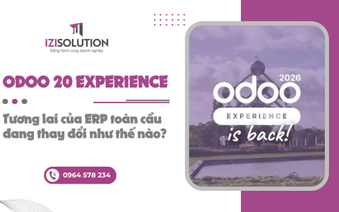 Odoo 20 Experience: Tương lai của ERP toàn cầu đang thay đổi như thế nào?