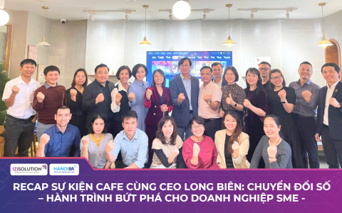 Recap sự kiện Cafe Cùng CEO Long Biên: Chuyển đổi số – Hành trình bứt phá cho doanh nghiệp SME