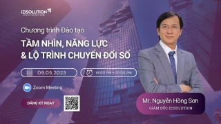 Cùng diễn giả  Mr. Nguyễn Hồng Sơn giải quyết bài toán chuyển đổi số trong các ngành đặc thù