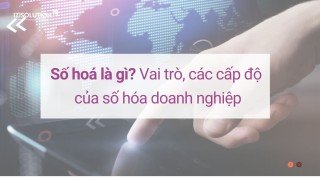 Số hoá là gì? Vai trò, lợi ích, các cấp độ của số hóa doanh nghiệp