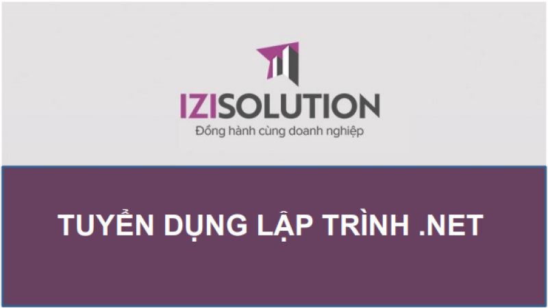 Tuyển dụng lập trình viên .Net I/2020