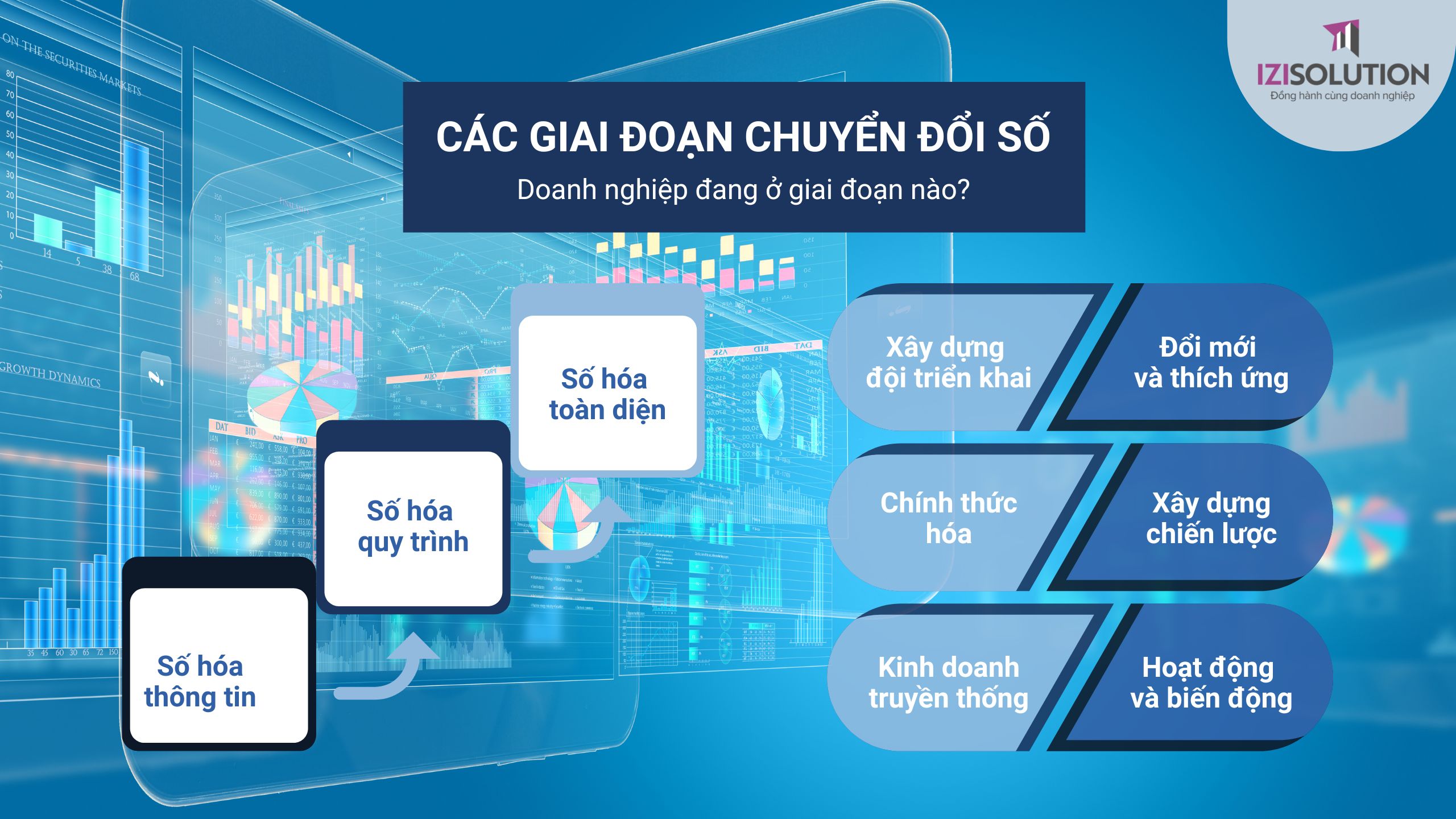 Các giai đoạn chuyển đổi số