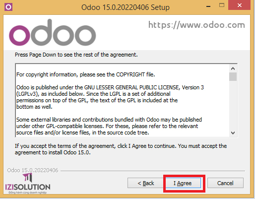 Hướng dẫn cài đặt Odoo 15 cho windows 6