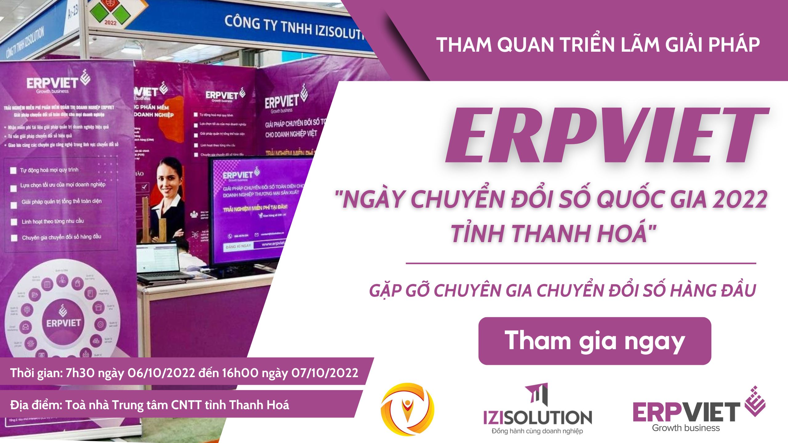 Izisolution hưởng ứng  ngày hội chuyển đổi số Quốc gia