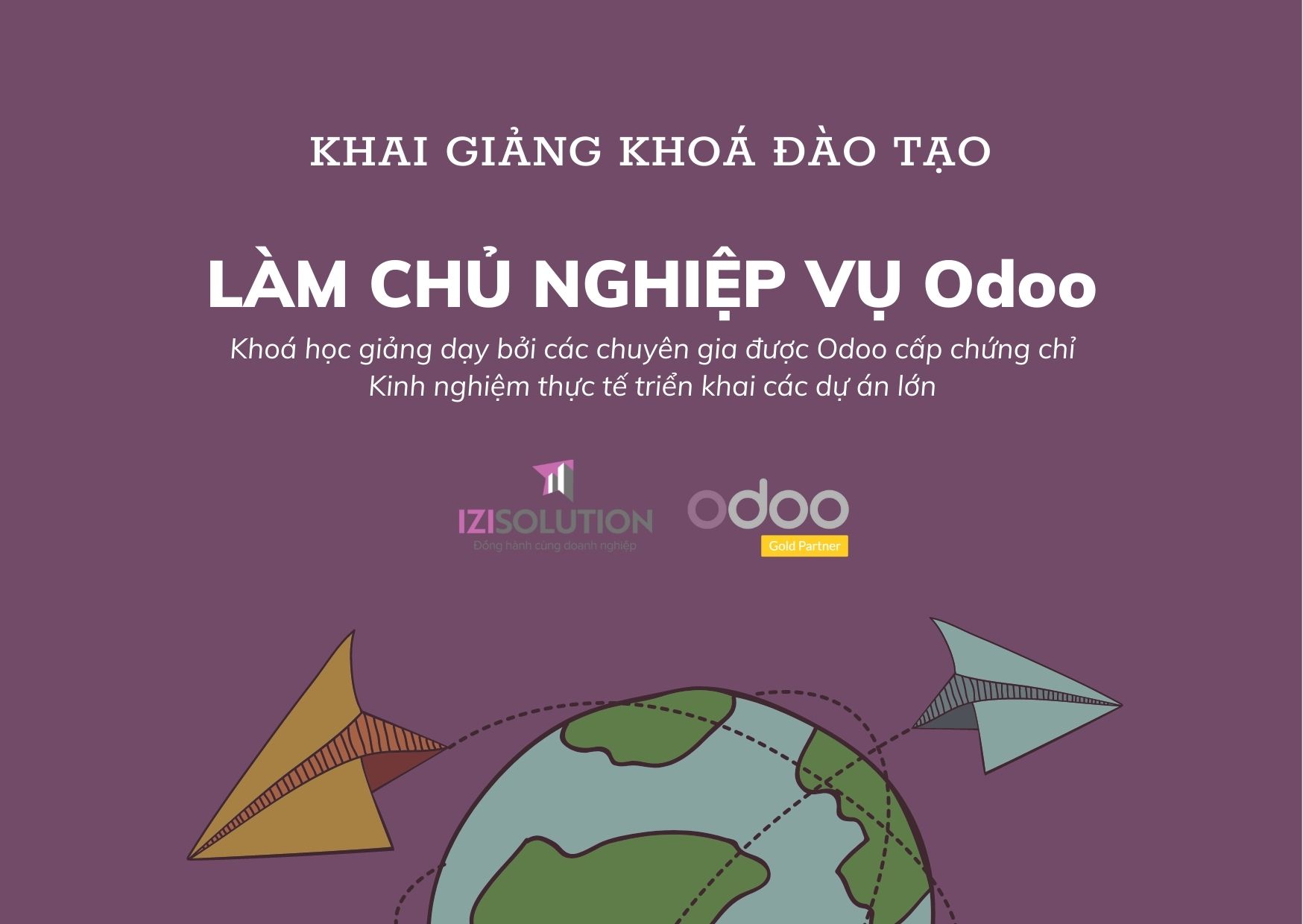 Khai giảng khoá làm chủ nghiệp vụ Odoo