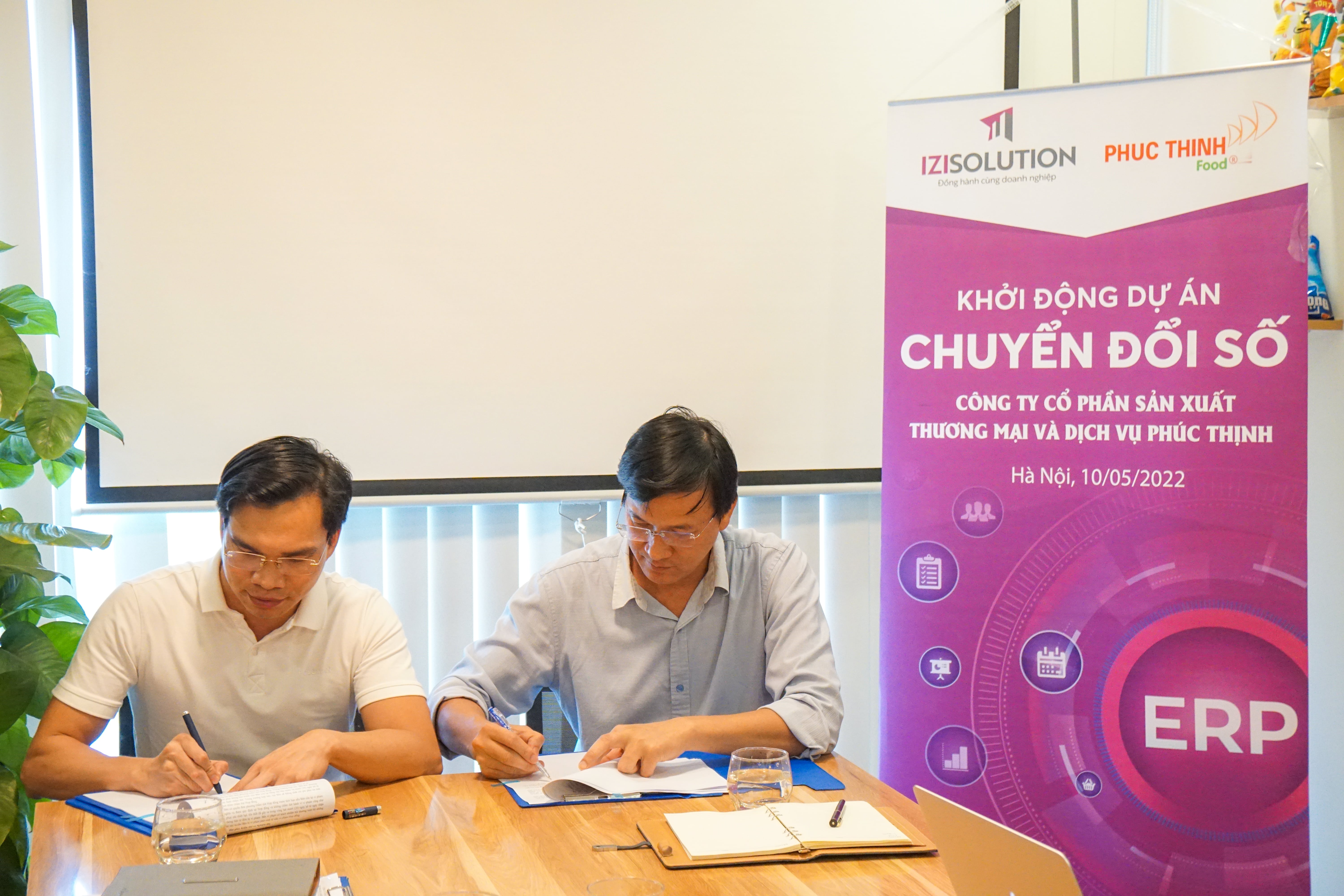 IZISolution và Phúc Thịnh Group khởi động dự án chuyển đổi số 2
