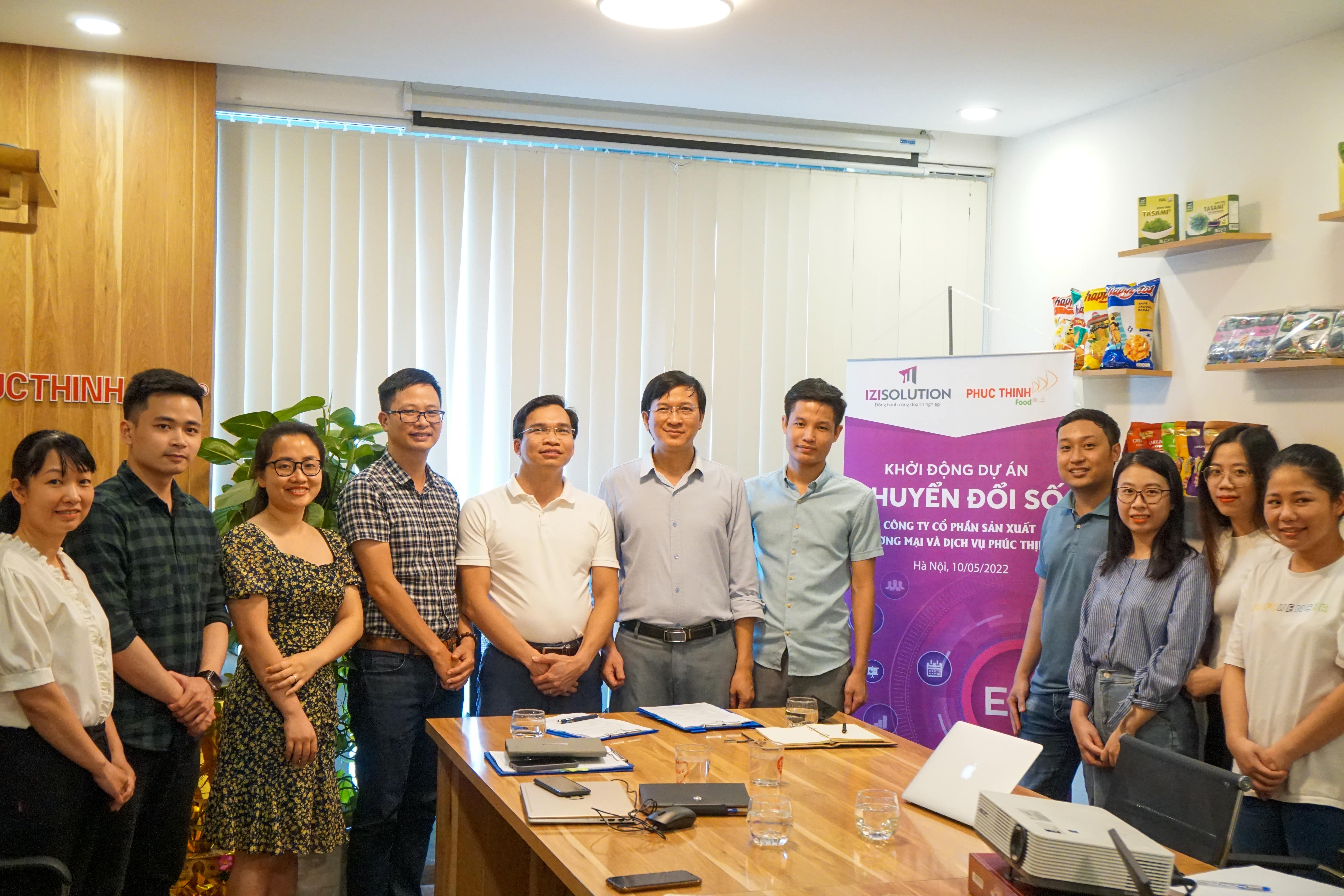 IZISolution và Phúc Thịnh Group khởi động dự án chuyển đổi số 1