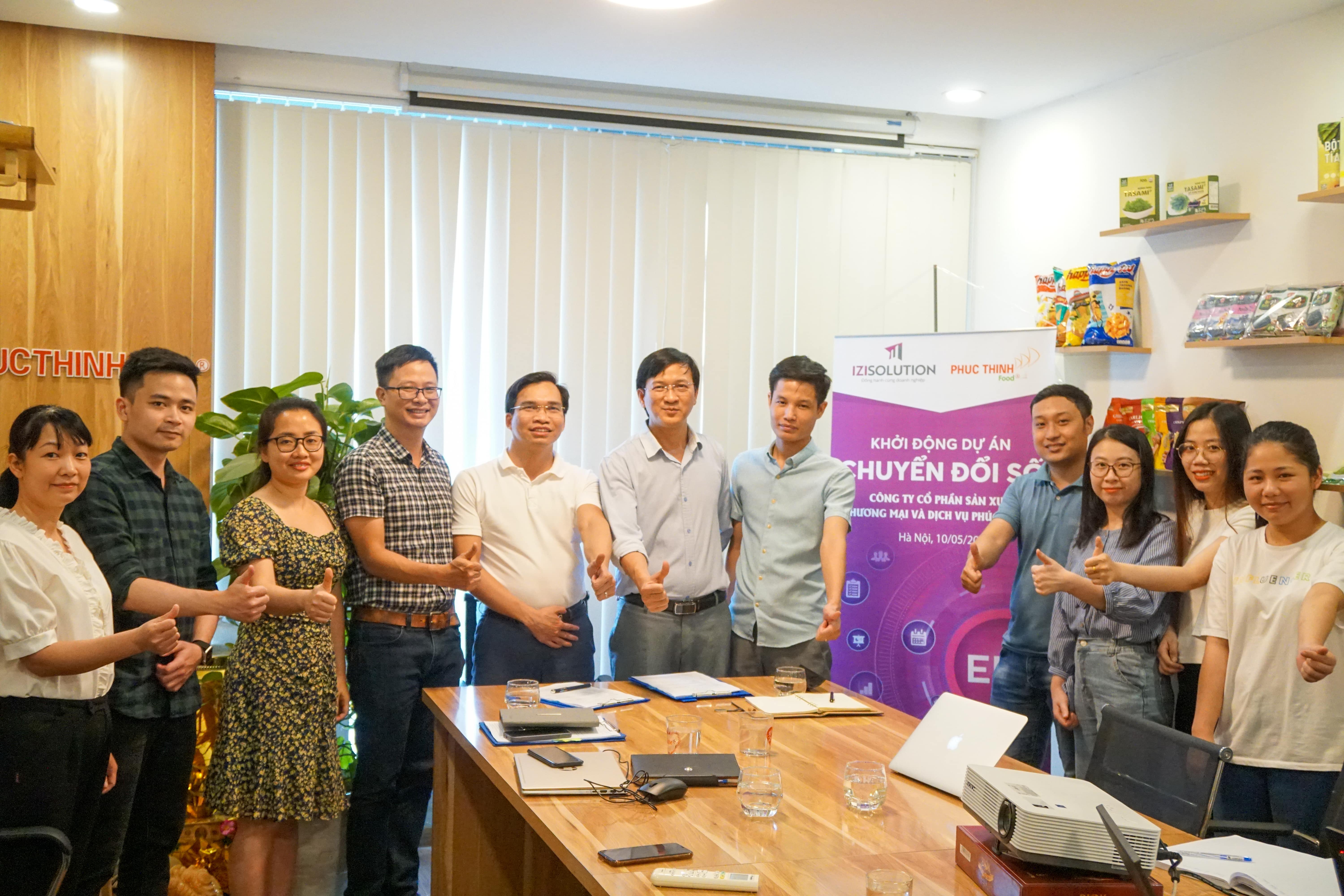 IZISolution và Phúc Thịnh Group khởi động dự án chuyển đổi số 4