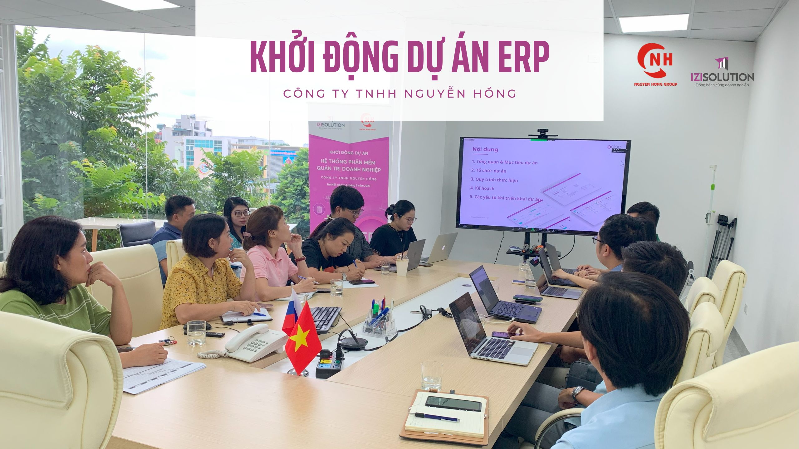 Dự án ERP Nguyễn Hồng