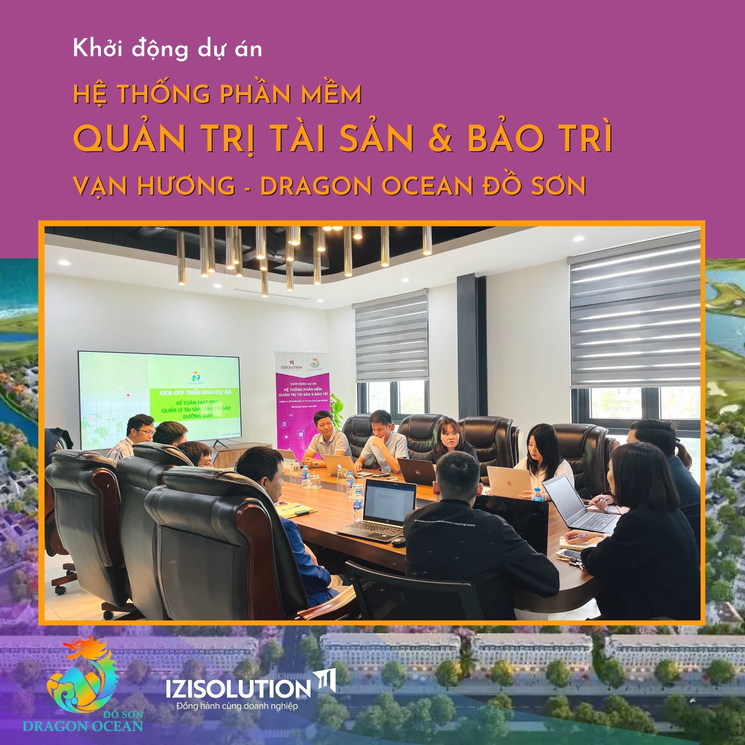 Kick-off dự án hệ thống phần mềm quản trị tài sản và bảo trì Vạn Hương