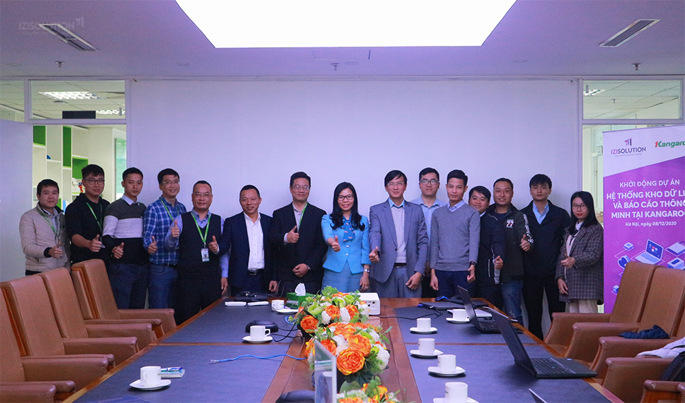 Khởi động dự án hệ thống kho dữ liệu và báo cáo thông minh tại Kangaroo