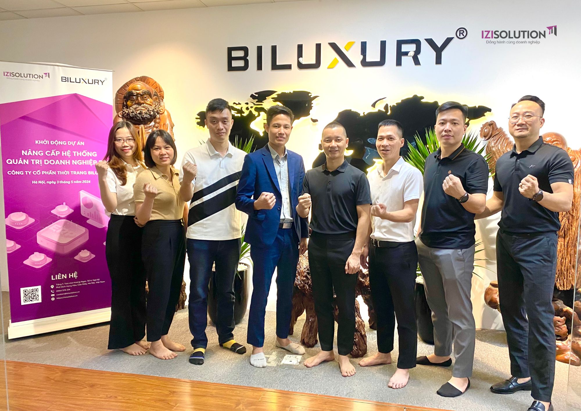 Kick-off dự án nâng cấp ERP Biluxury