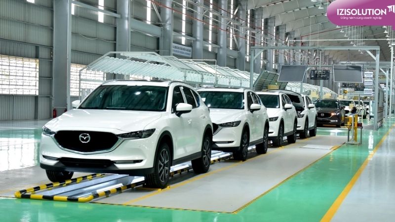 Những thay đổi tích cực sau khi ứng dụng công nghệ vào sản xuất của Thaco Mazda