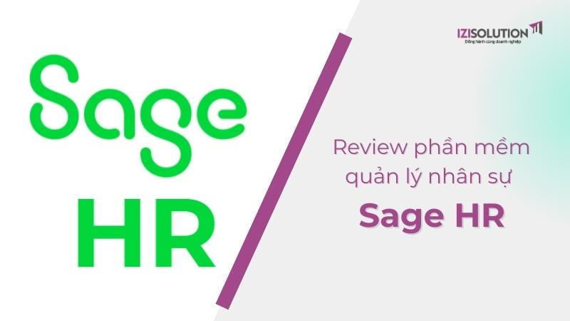 Review phần mềm quản lý nhân sự Sage HR