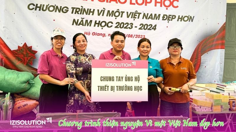 Vì một Việt Nam tươi đẹp hơn của IZISolution