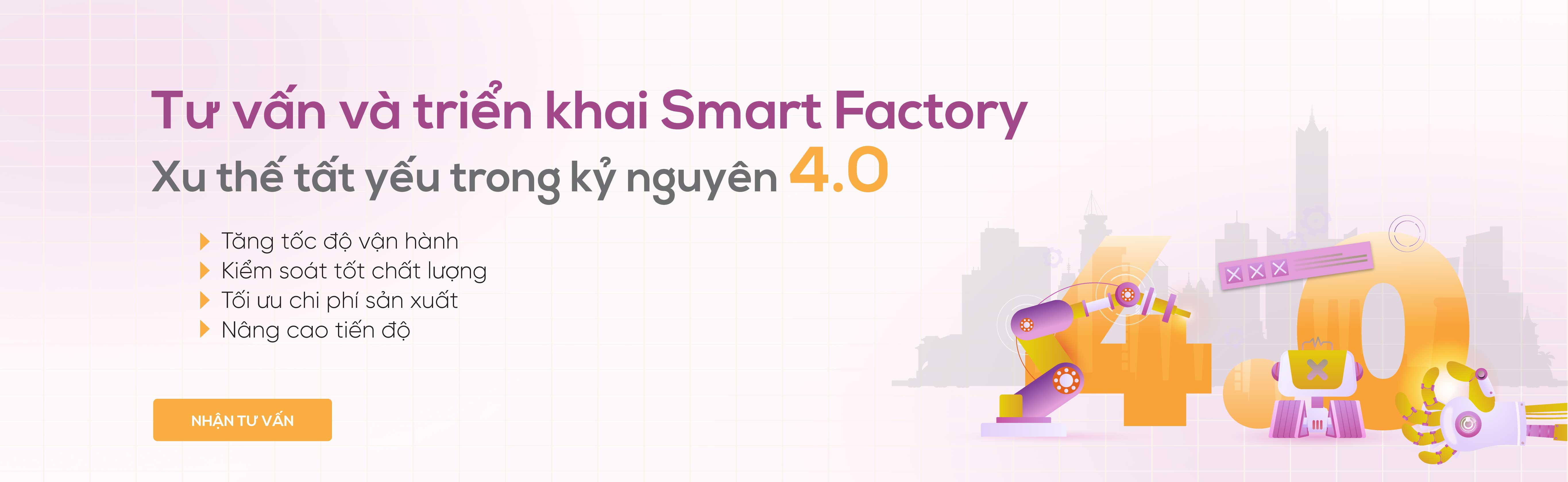 Tư vấn và triển khai Smart Factory