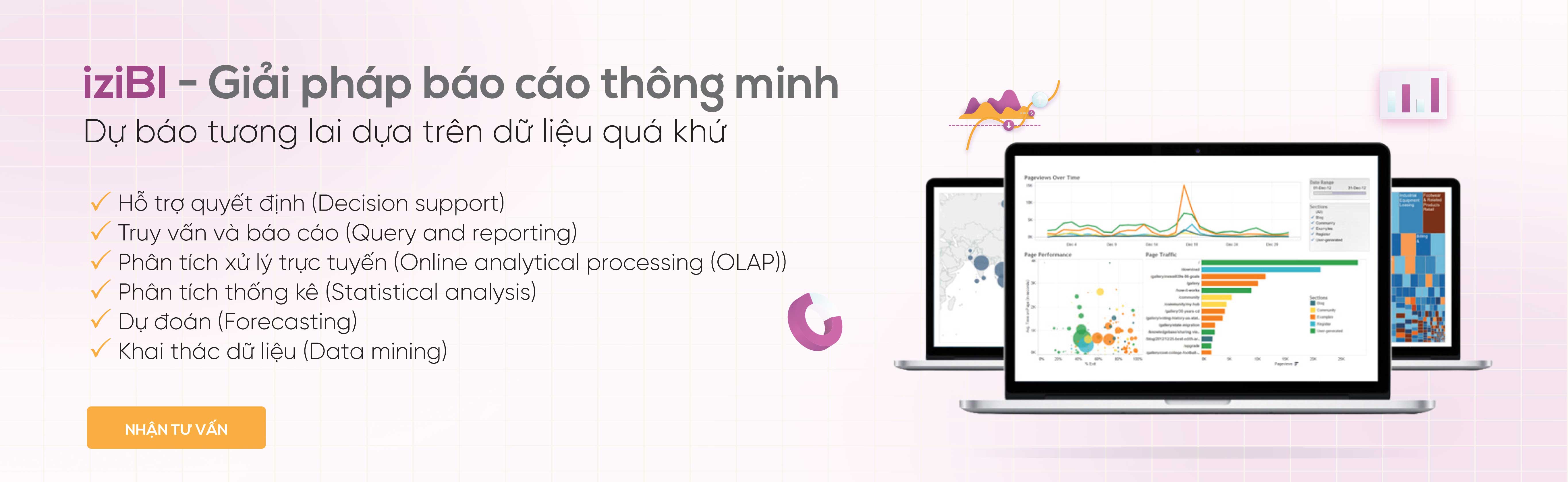 Giải pháp báo cáo thông minh iziBI