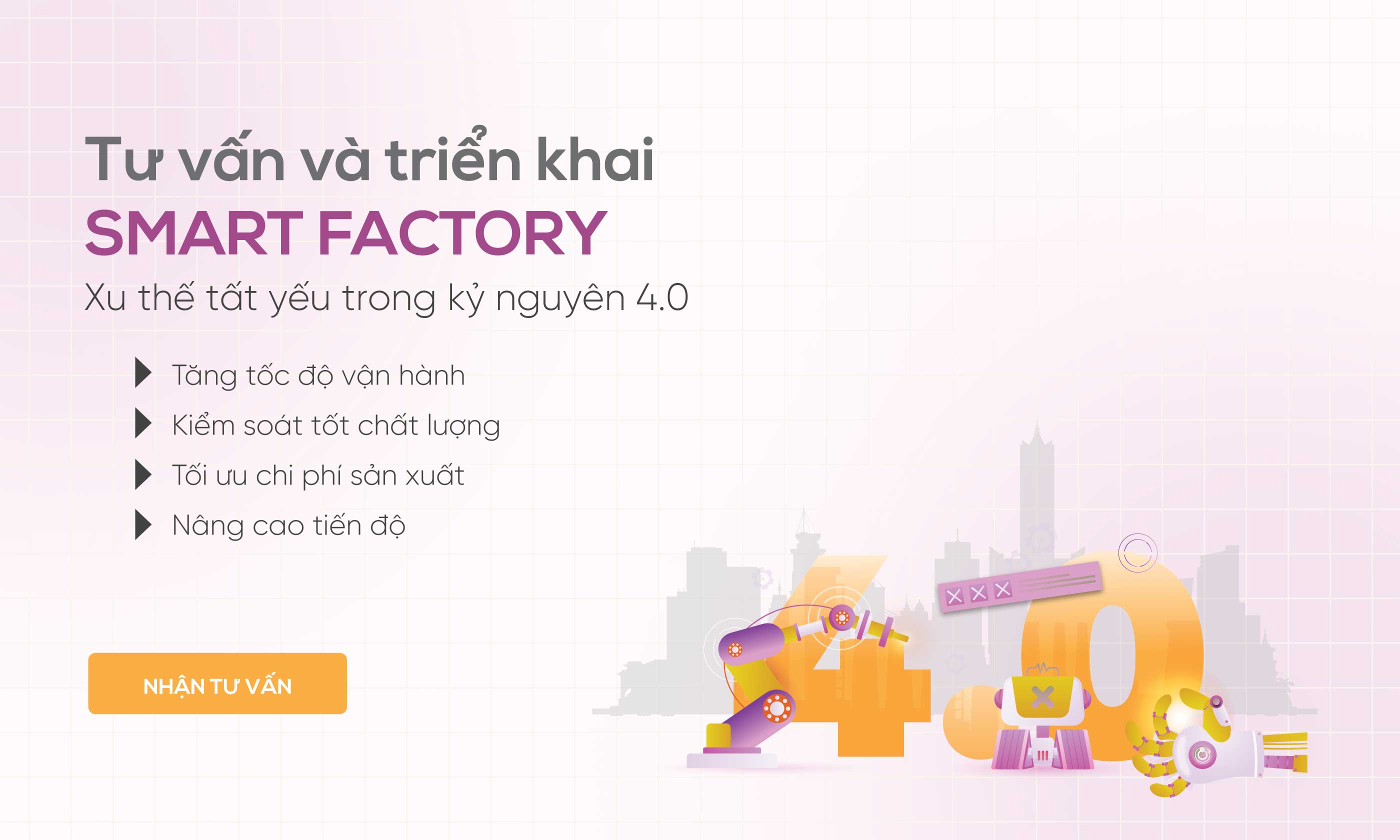 Tư vấn và triển khai Smart Factory