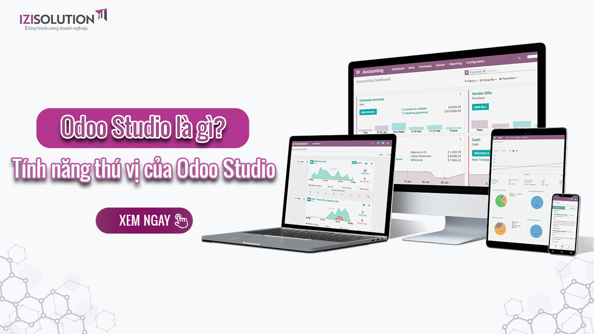 Odoo Studio là gì? Tính năng thú vị của Odoo Studio